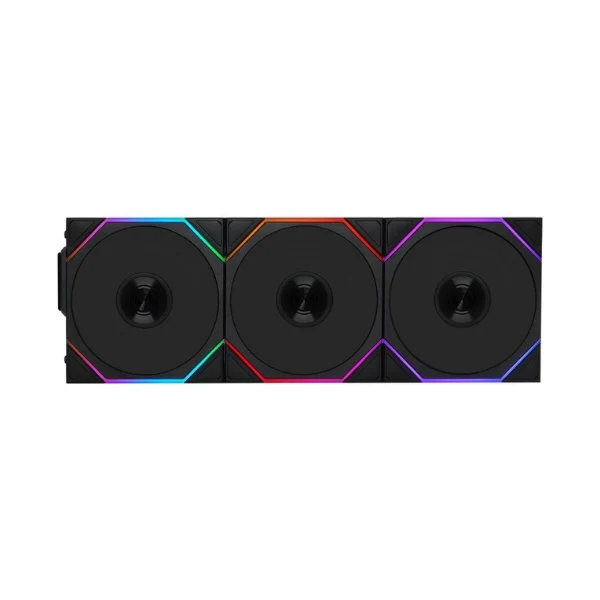 Fan Cooler Lian Li UNI FAN TL 120 V2 Wireless Fluid Dynamic Bearing 120mm - Negro - RGB - 3 Pack