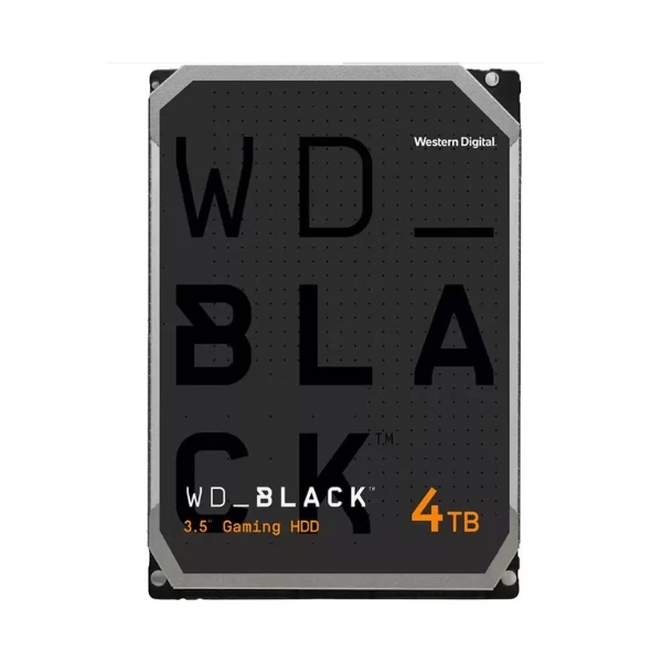 Disco Duro HDD WD 4TB 7200 RPM SATA III 6Gb/s 256MB caché Internal Gaming Black 3,5"