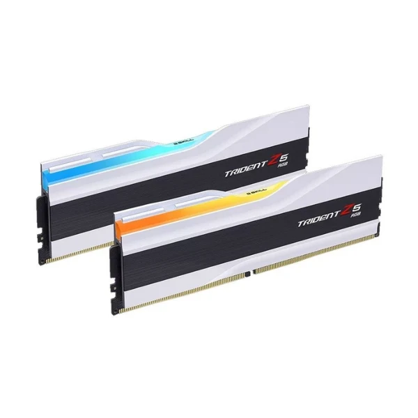 Memoria RAM G.Skill Trident Z5 RGB Series 32GB (2 x 16GB) DDR5-6000 PC5-48000 CL36 Dual Channel Desktop Memory Kit F5-6000J3636F16GX2-TZ5RW - White