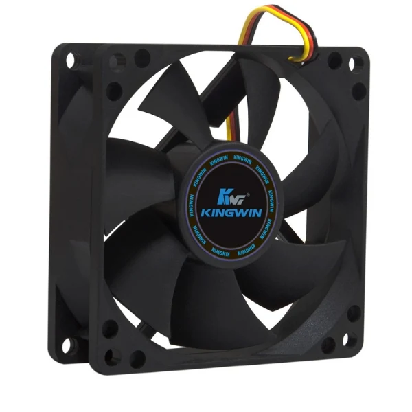 Fan Cooler Kingwin Advance CF-08LB Long Life Bearing 80mm - Negro