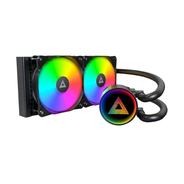 Enfriador Líquido Montech LightFlow ARGB 240mm All in One – Negro