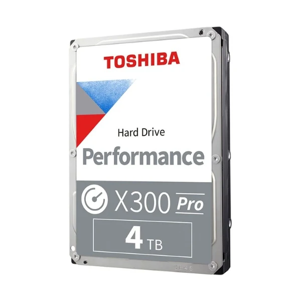 Disco Duro HDD Toshiba X300 Pro 4TB 7200 RPM SATA III 6Gb/s 512MB caché Internal CMR 3,5"