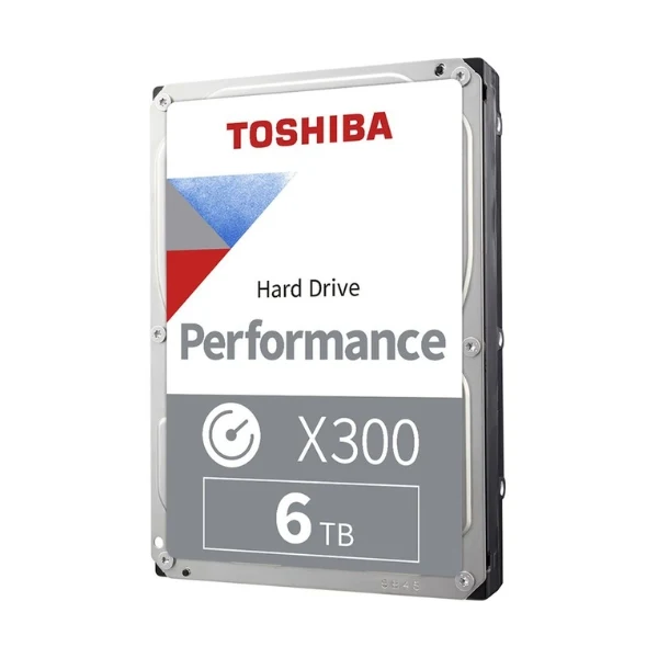 Disco Duro HDD Toshiba X300 6TB 7200 RPM SATA III 6Gb/s 512MB caché Internal CMR 3,5"