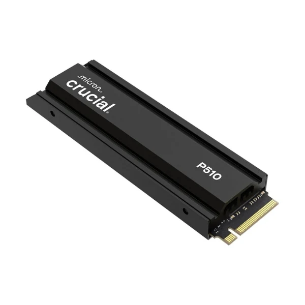 Disco Duro SSD Crucial P510 1TB 3D NAND Flash PCIe Gen 5 x4 NVMe M.2 Internal con Heatsink