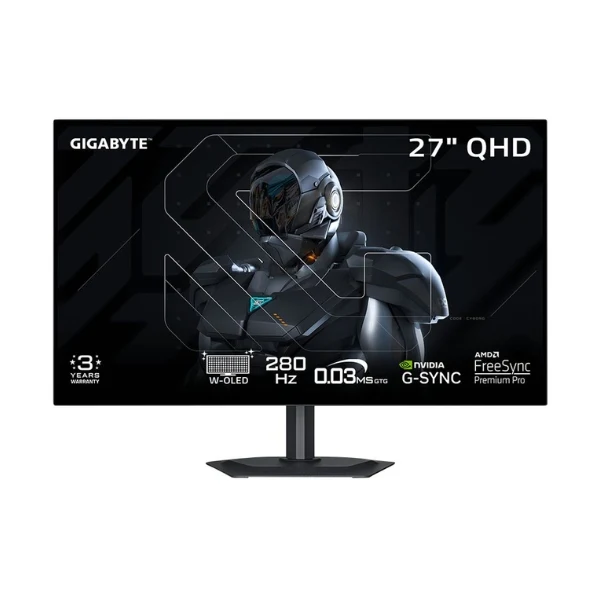 Monitor GIGABYTE MO27Q28G SA - 26,5" 2K QHD - (2560 x 1440) OLED - 280 Hz