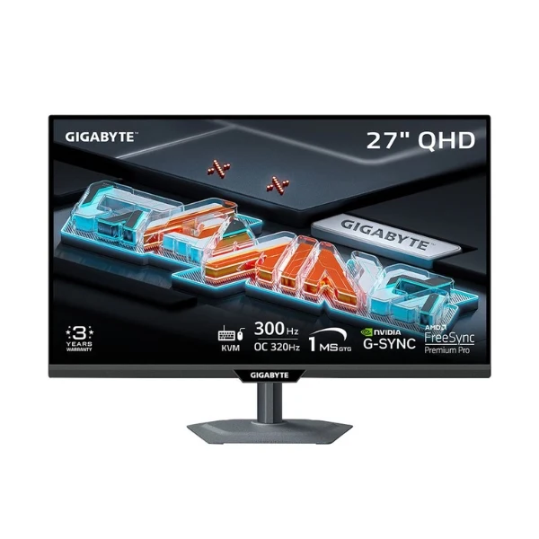 Monitor GIGABYTE M27Q3 SA - 27" 2K QHD - (2560 x 1440) IPS - 300 Hz