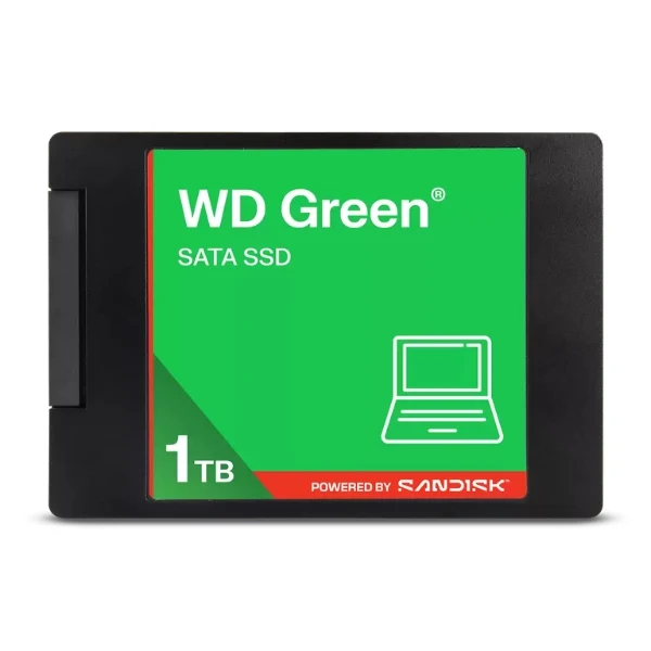 Disco Duro SSD Western Digital Green 1TB 2.5" SATA III WDS100T5G0A-00CPT0