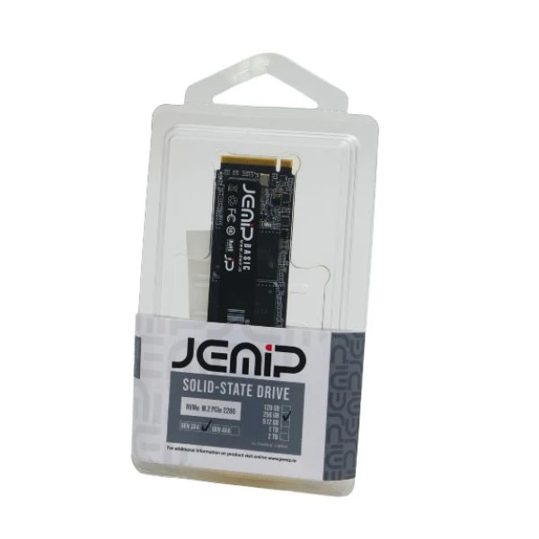 Disco Duro SSD JEMIP 256GB M.2 NVMe PCIe 3.0 x4 - M.2 2280 - 2280MB/s Lectura - 1700MB/s Escritura