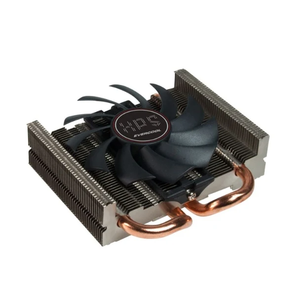 CPU Cooler Evercool Low Profile - 34.65 CFM - Negro