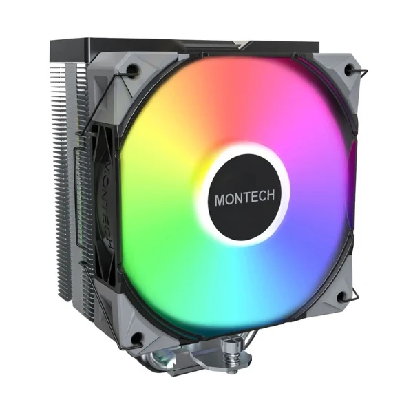 CPU Cooler Montech NX400 - ARGB - 85.09 CFM - 34.17 dBA - Negro