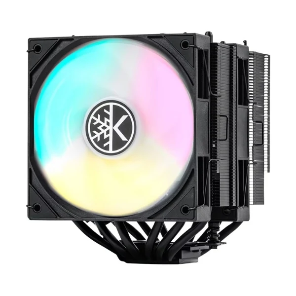 CPU Cooler KingCool IRON WIND ARGB - 59.63 CFM - Negro