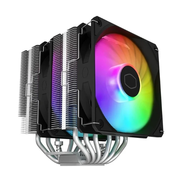CPU Cooler Cooler Master Hyper 620S Dual Tower - RGB - 71.93 CFM - 27.2 dBA - Negro