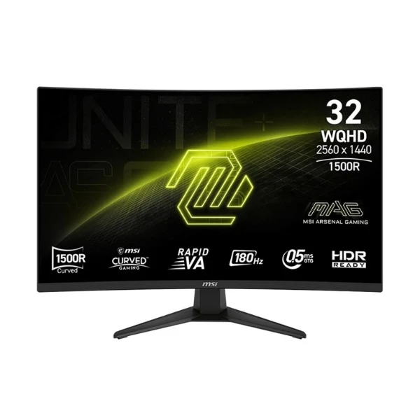 Monitor MSI MAG 321CQF E18 - 31,5" Curvo 2K QHD - (2560 x 1440) VA - 180 Hz