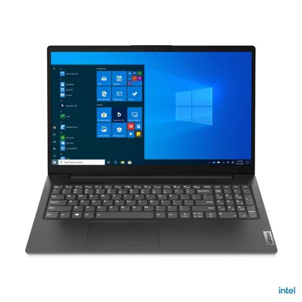 Laptop Lenovo V15 G2 IJL - Intel Celeron N4500 (2.8GHz) - 4 GB RAM - 256 GB SSD - 15.6" Full HD - Intel UHD Graphics - Negro - 82QY00PHAK