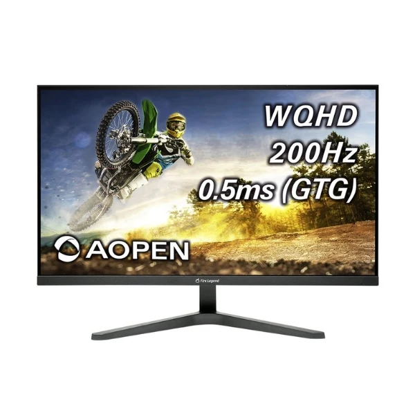 Monitor AOpen 27MGA0U X2biipx - 27" 2K QHD - (2560 x 1440) IPS - 200 Hz