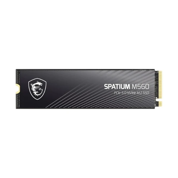 Disco Duro SSD MSI SPATIUM M560 1TB 3D NAND Flash PCIe Gen 5 x4 NVMe M.2 Internal