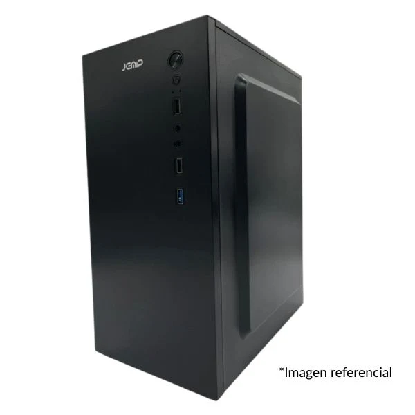 PC Computador JEMIP GALAN - Intel Core i5-10400 4.3GHz - 8GB RAM DDR4 - 256GB SSD - Fuente 600W - Negro