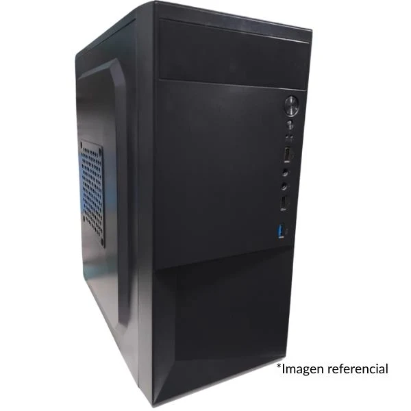 PC Computador AROA ISAP - Intel Core i3-4130 3.4GHz - 8GB RAM DDR3 - 120GB SSD - Fuente 600W - Negro
