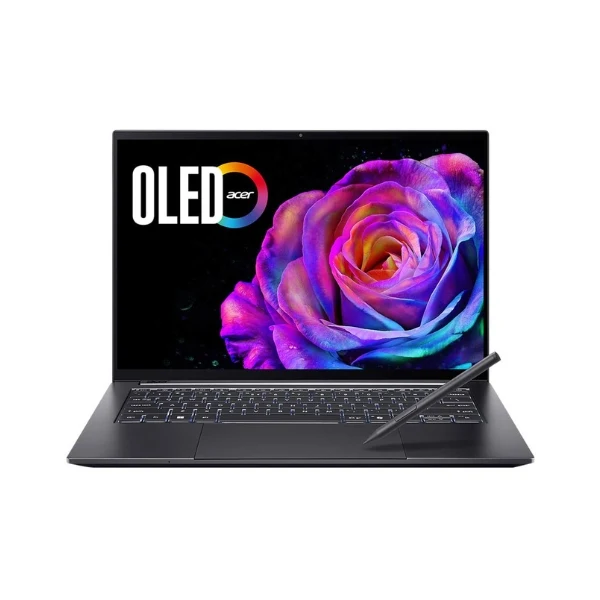 Laptop Acer Swift X 14 SFX14-73G-91QV 14.5" touchscreen Intel Core Ultra 9 285H (2.7GHz) 32 GB RAM 1 TB SSD 14.5" NVIDIA GeForce RTX 5070 8 GB Titanium Gray