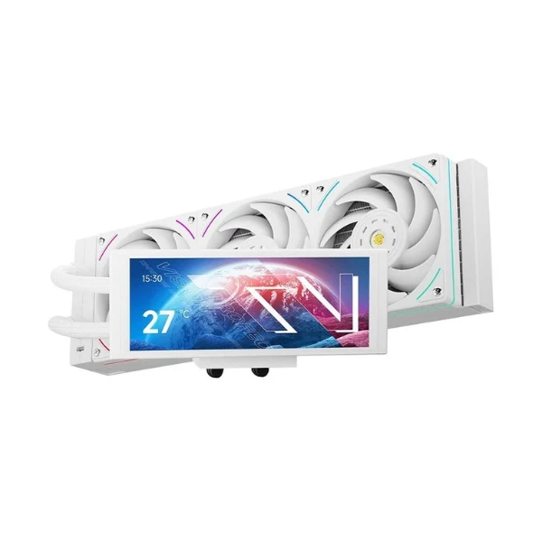 Enfriador Líquido Thermalright Trofeo Vision ARGB 360mm All in One – Blanco