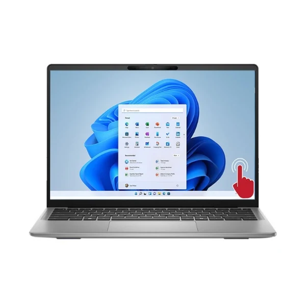 Laptop Dell Latitude 7455 Copilot+ PC touchscreen Snapdragon X Elite 16 GB RAM 512 GB SSD 14" Qualcomm Adreno Titan Gray