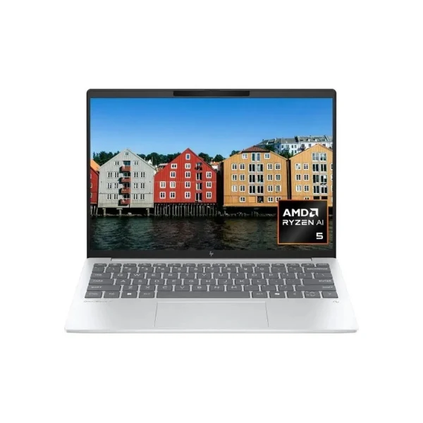 Laptop HP Omnibook 7 Aero Copilot+ PC AMD Ryzen AI 5 340 (4.5GHz) 16GB RAM 512GB SSD 13.3" AMD Radeon - Glacier Silver