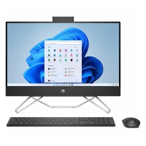 All in One AIO HP 24-cb1027la 23.8" FHD Intel Core i5-1235U 4.4GHz Memoria RAM 8GB DDR4 Disco 512GB SSD Intel Iris Xe Graphics