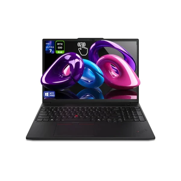 Laptop Lenovo ThinkPad P16s Gen 3 Intel Core Ultra 5 125H 16GB RAM 512GB SSD 16" Intel Graphics Win 11 Pro - Black