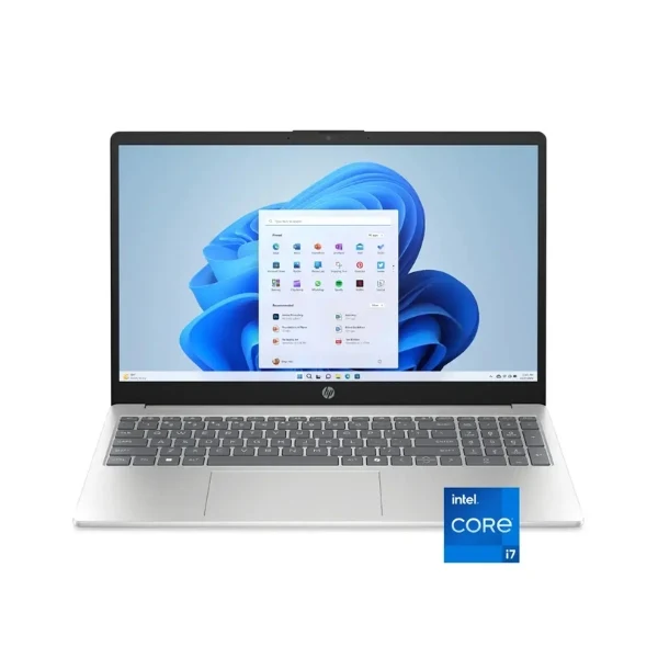 Laptop HP 15.6 Full HD Touch Intel Core i7 16GB 512GB SSD Natural Silver 15-fd0127dx
