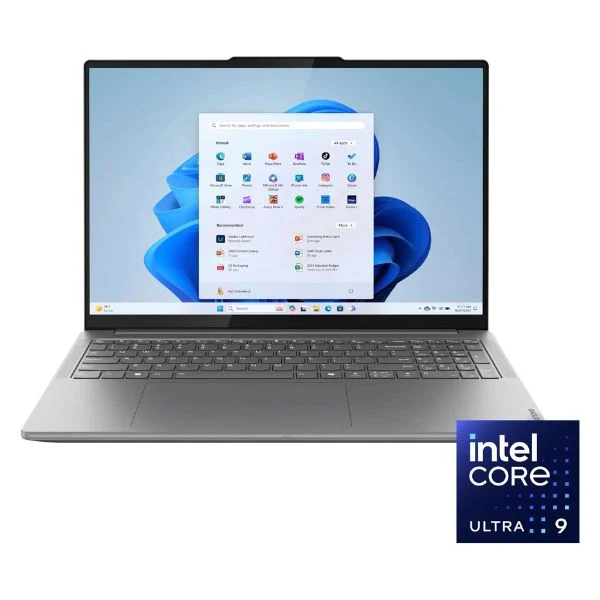 Laptop Lenovo Yoga Pro 9i Intel Core Ultra 9 32GB RAM 1TB SSD 16" 3.2K Mini LED Touch-Screen Luna Grey W 83DN0007US NVIDIA GeForce RTX 4060