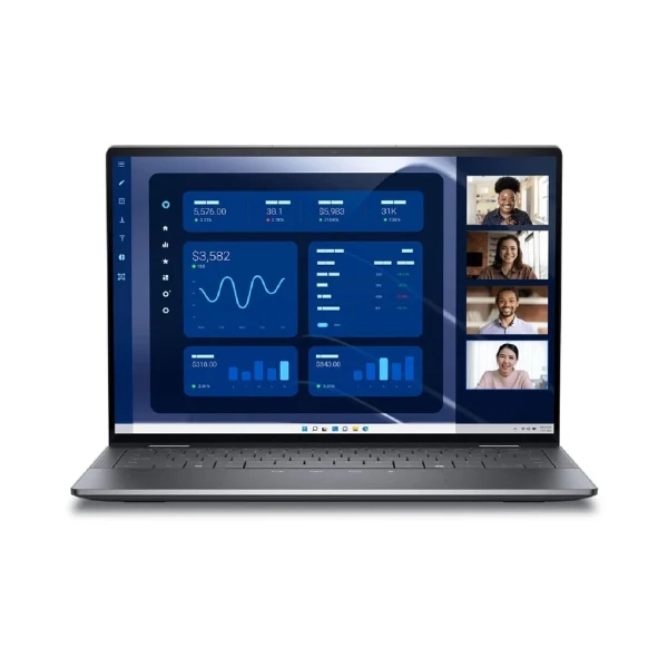 Laptop Dell Latitude 9000 2-in-1 Intel Core Ultra 7 32GB RAM 512GB SSD 14" IPS LCD 2560 x 1600 (QHD+) Touch-Screen Magnetite Intel Graphics