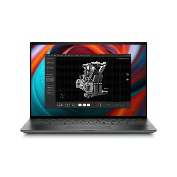 Laptop Dell Precision 5000 Intel Core Ultra 7 16GB 512GB SSD 14 NVIDIA RTX A1000 Aluminum Titan Gray 7T7WH
