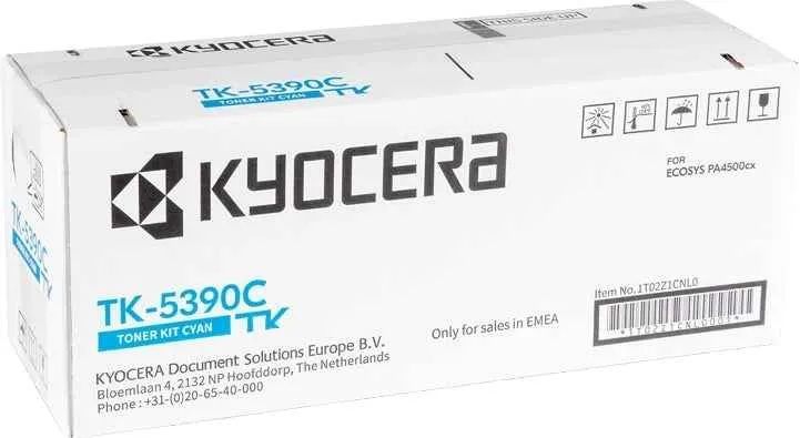Kyocera TK5390 Cyan Tóner Original - 1T02Z1CNL0/TK5390C