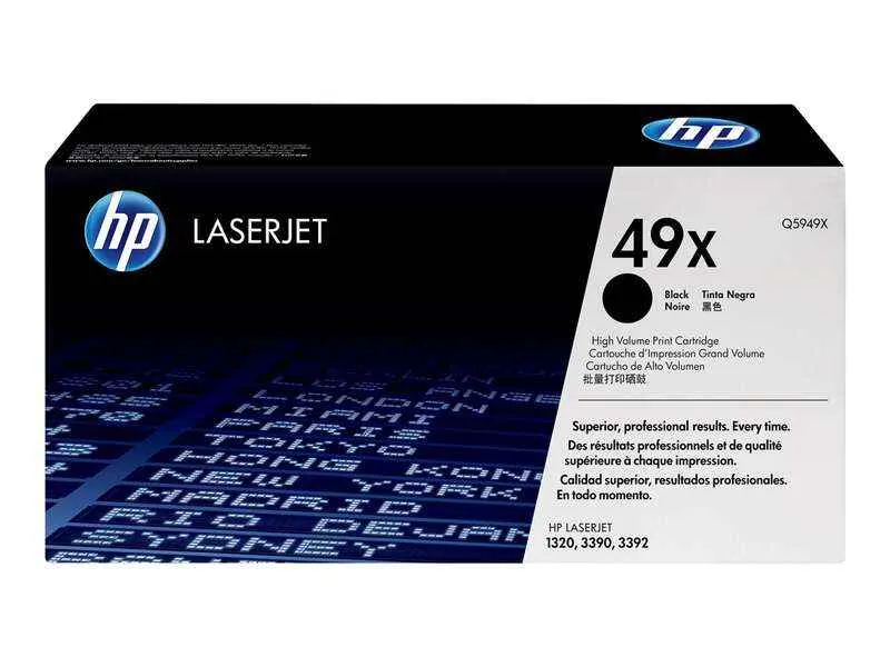 HP Q5949X Negro Tóner Original - 49X
