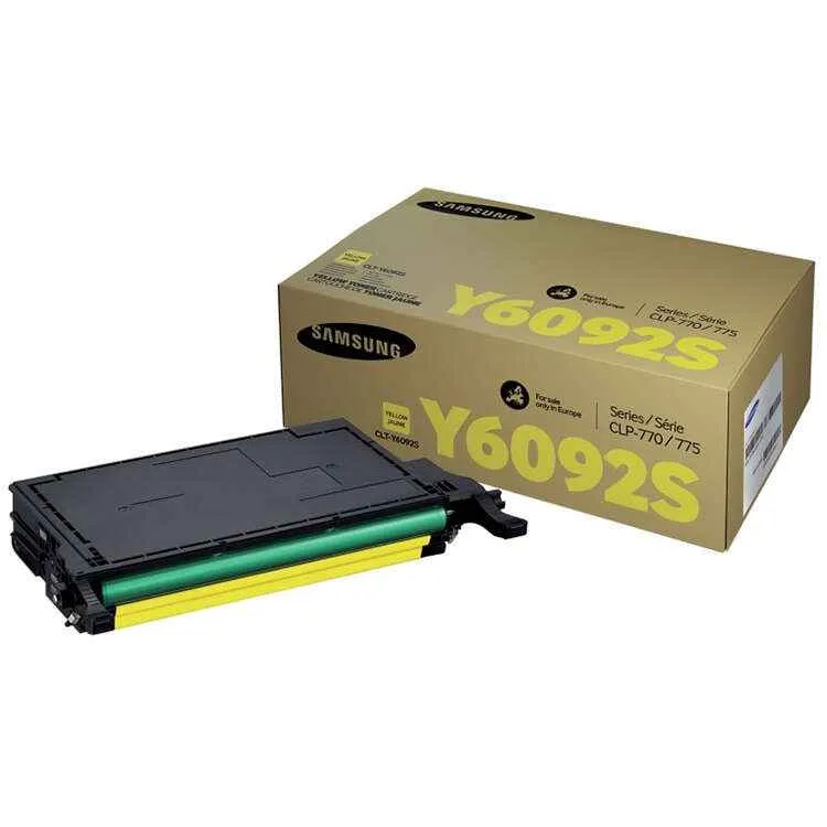 Samsung CLP770/CLP775 Amarillo Tóner Original - CLT-Y6092S/SU559A