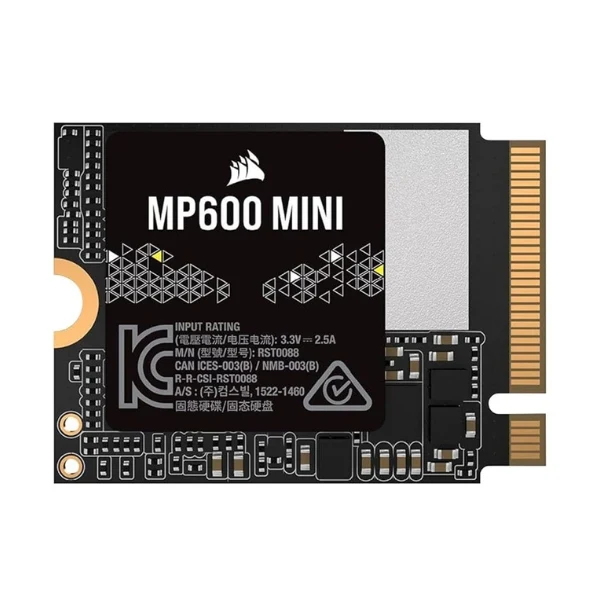Disco Duro SSD Corsair MP600 MINI 2TB 3D TLC NAND PCIe Gen 4 x4 NVMe M.2 2230