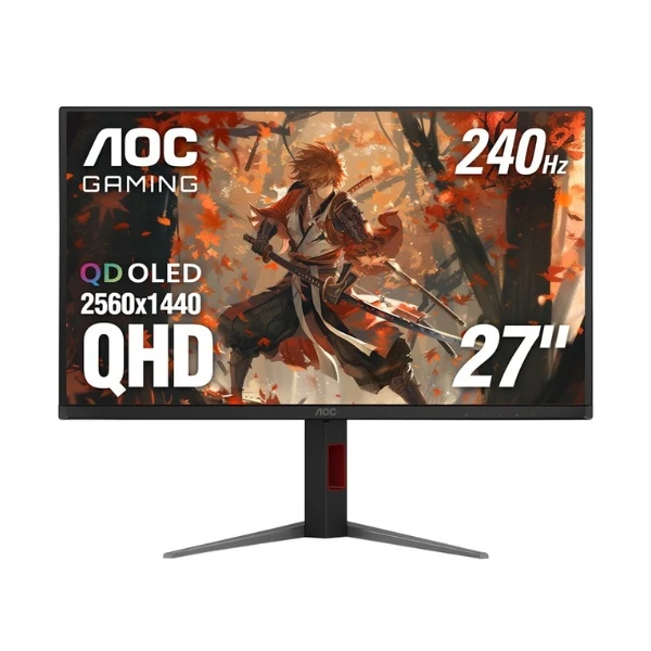 Monitor AOC Q27G4ZD - 26,5" 2K QHD - (2560 x 1440) QD-OLED - 240 Hz
