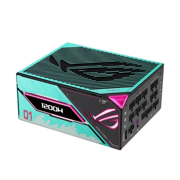 Fuente de Poder ASUS ROG Thor Hatsune Miku Edition - 1200W - 80 PLUS Platinum - Modular - ATX