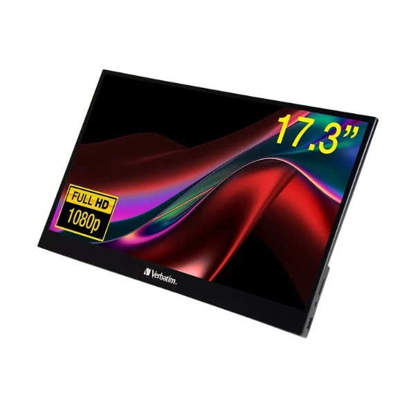 Monitor portátil Verbatim Portable - 17,3" Pantalla táctil Full HD - (1920 x 1080) IPS - 60 Hz