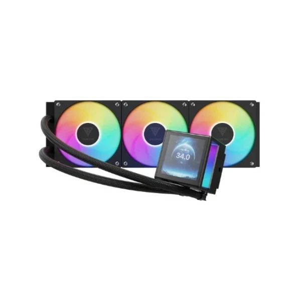 Enfriador Líquido Gamdias CHIONE P5 ARGB 360mm All in One – Negro