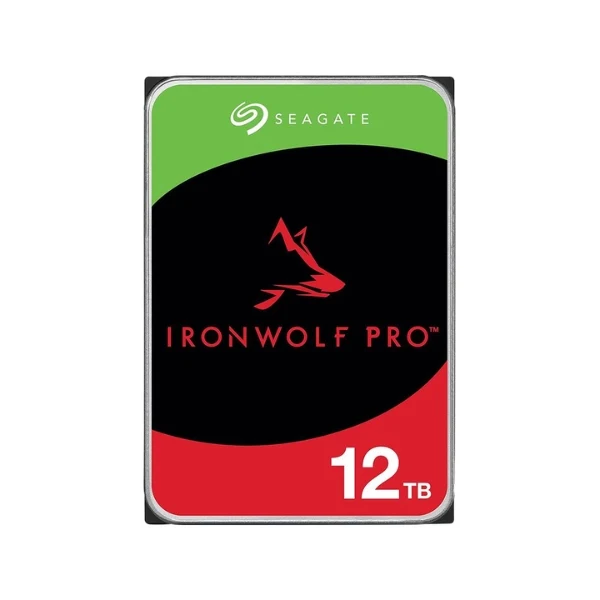 Disco Duro HDD Seagate IronWolf PRO 12TB 7200 RPM SATA III 6Gb/s 256MB caché Internal NAS CMR 3.5"