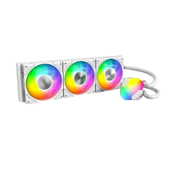 Enfriador Líquido Montech HyperFlow Digital 360mm All in One – Blanco