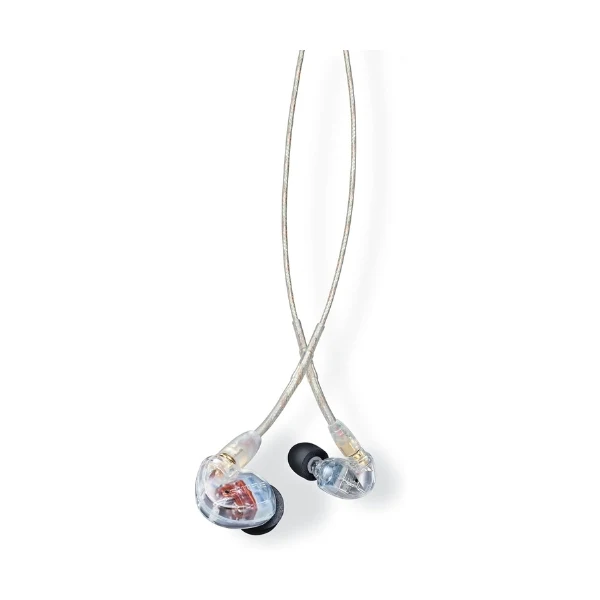 Audífonos in-ear Shure SE535 Pro con aislamiento de sonido – Transparente