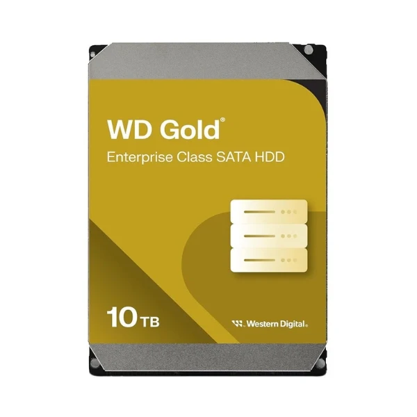 Disco Duro HDD WD Gold 10TB 7200 RPM SATA III 6Gb/s 512MB caché 3.5"