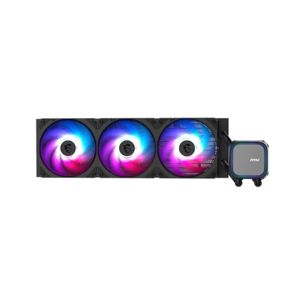 Enfriador Líquido MSI MAG CORELIQUID A13 RGB 360mm All in One – Negro
