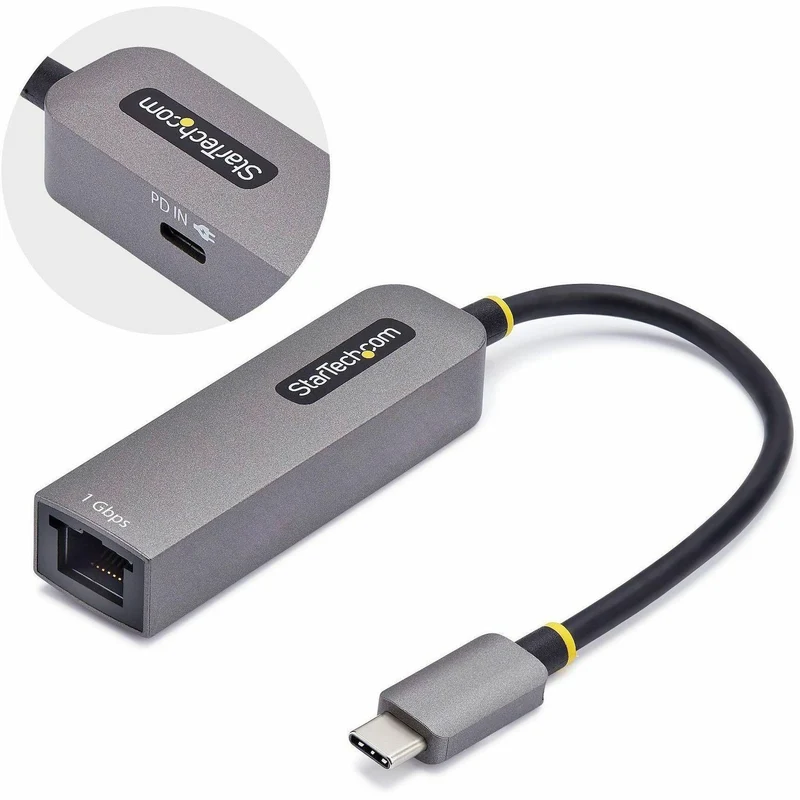 Adaptador WiFi Red StarTech.com StarTech USB-C to Ethernet Adapter, 1GPD3-USB-C-ETHERNET
