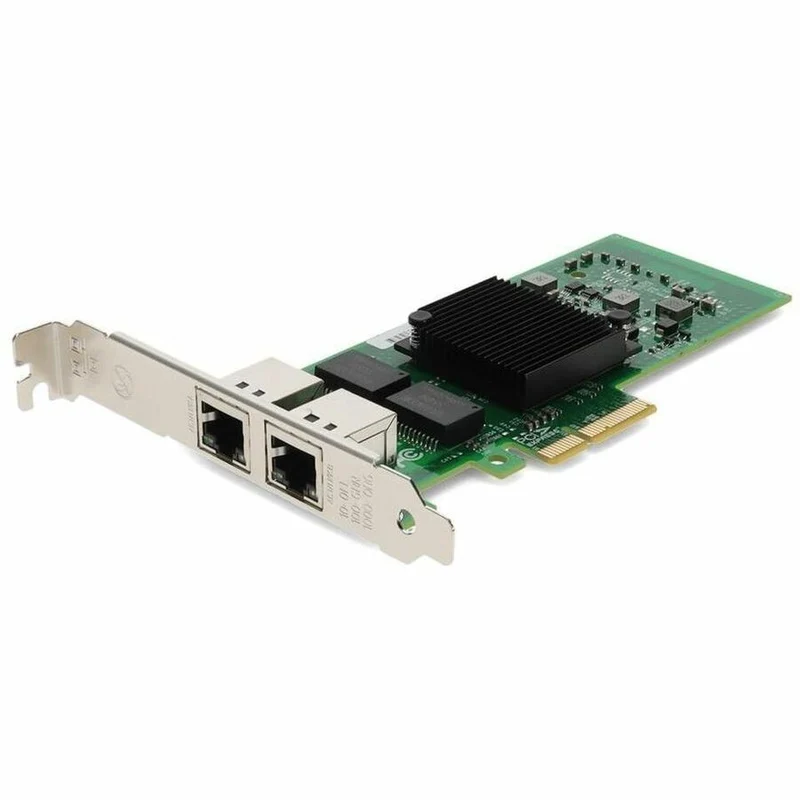Adaptador de Red Proline Intel® I350T2 Comparable 10/100/1000Mbs Dual RJ-45 Port 100m PCIe 2.0 x4 Network Interface Card