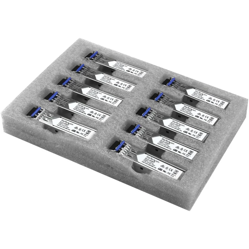 Transceptor de Red StarTech.com StarTech Cisco GLC-LH-SM Compatible SFP Module 10 Pack