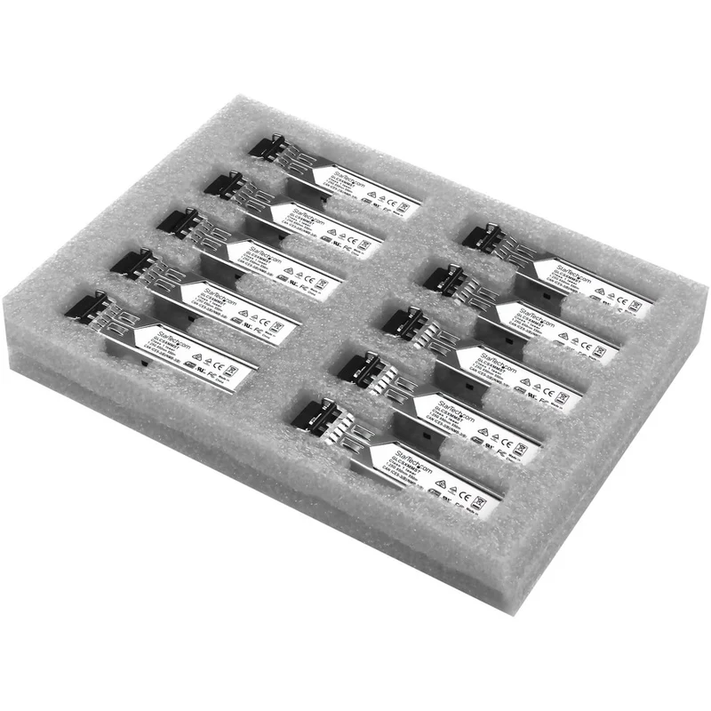 Transceptor de Red StarTech.com StarTech Cisco GLC-SX-MM Compatible SFP Module 10 Pack