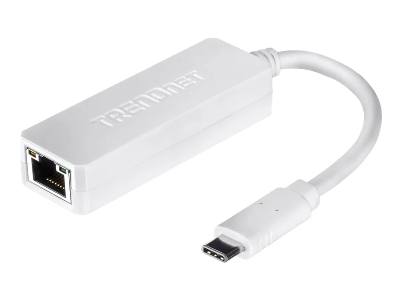 Adaptador WiFi Red TRENDnet USB Type-C to Gigabit Ethernet LAN Wired Network Adapter